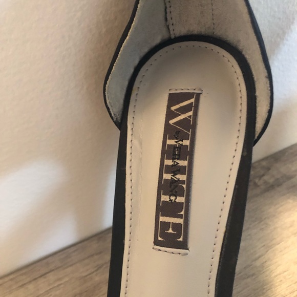 Black, Vera Wang Platform Sandal with Ankle Strap - Picture 2 of 4